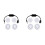 2X  5V Wireless RF Remote Control  Driver Power  OFF for USB LED Light Strip Reading Lamp Fan Toggle Model 1