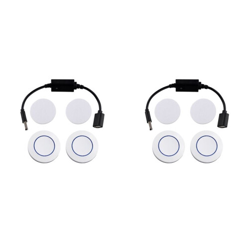 2X  5V Wireless RF Remote Control  Driver Power  OFF for USB LED Light Strip Reading Lamp Fan Toggle Model