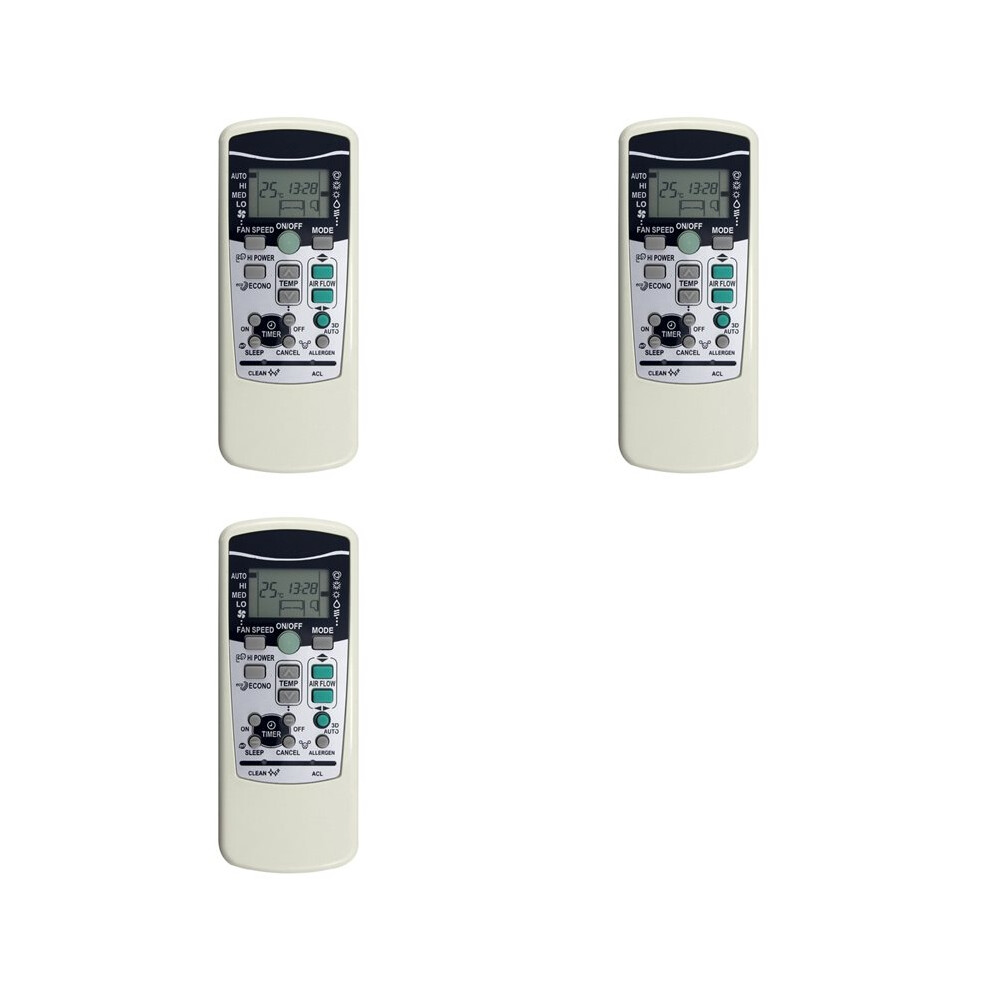 3X Rkx502a001 Remote Control Replace For Air Conditioner Rkx502a001g Rkx502a001c Rkx502a001b Rkx502a007p 6032964825645