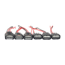 12x Ignition Coil Connector Kit, Ignition Coil Plug Harness Pigtails for 90919-02240 2AZFE 1ZZFE