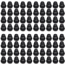 80 Pièces de Cache-Écrous de Roue Noirs pour S10 Blazer et pour Jimmy Sonoma 15661036