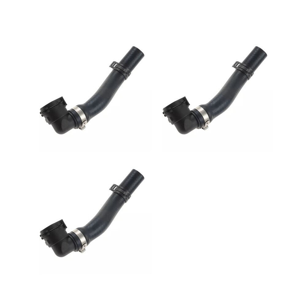 3X 11537600674 Water Tank Return Coolant Hose For R55 R56 R57 R58 R59 R60 Cooper S Jcw All4 Black 4713954345856