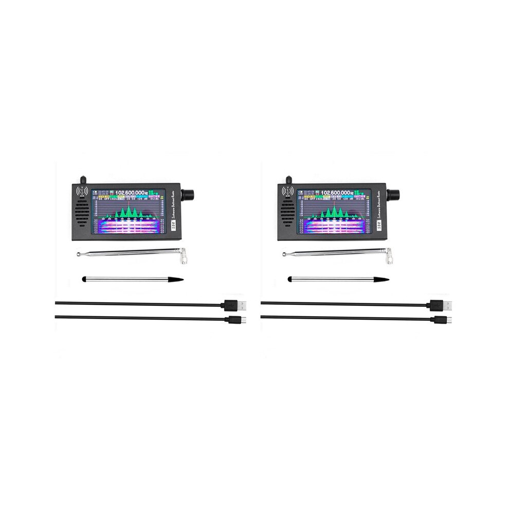 2X Deepsdr 101 Software Defined Radio Sdr Radio Dsp Digital Demodulation Short Wave Fm Mw Ssb Cw Ham Radio Receiver 6033391623507