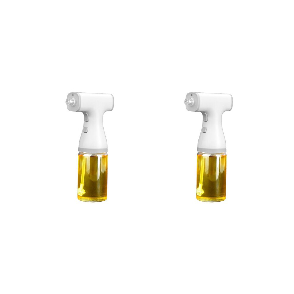 2X Electric Olive Oil Sprayer For Cooking,8.5Oz/250Ml Adjustable Misting Range Olive Oil Dispenser Bottle With Led Light 6032530994355