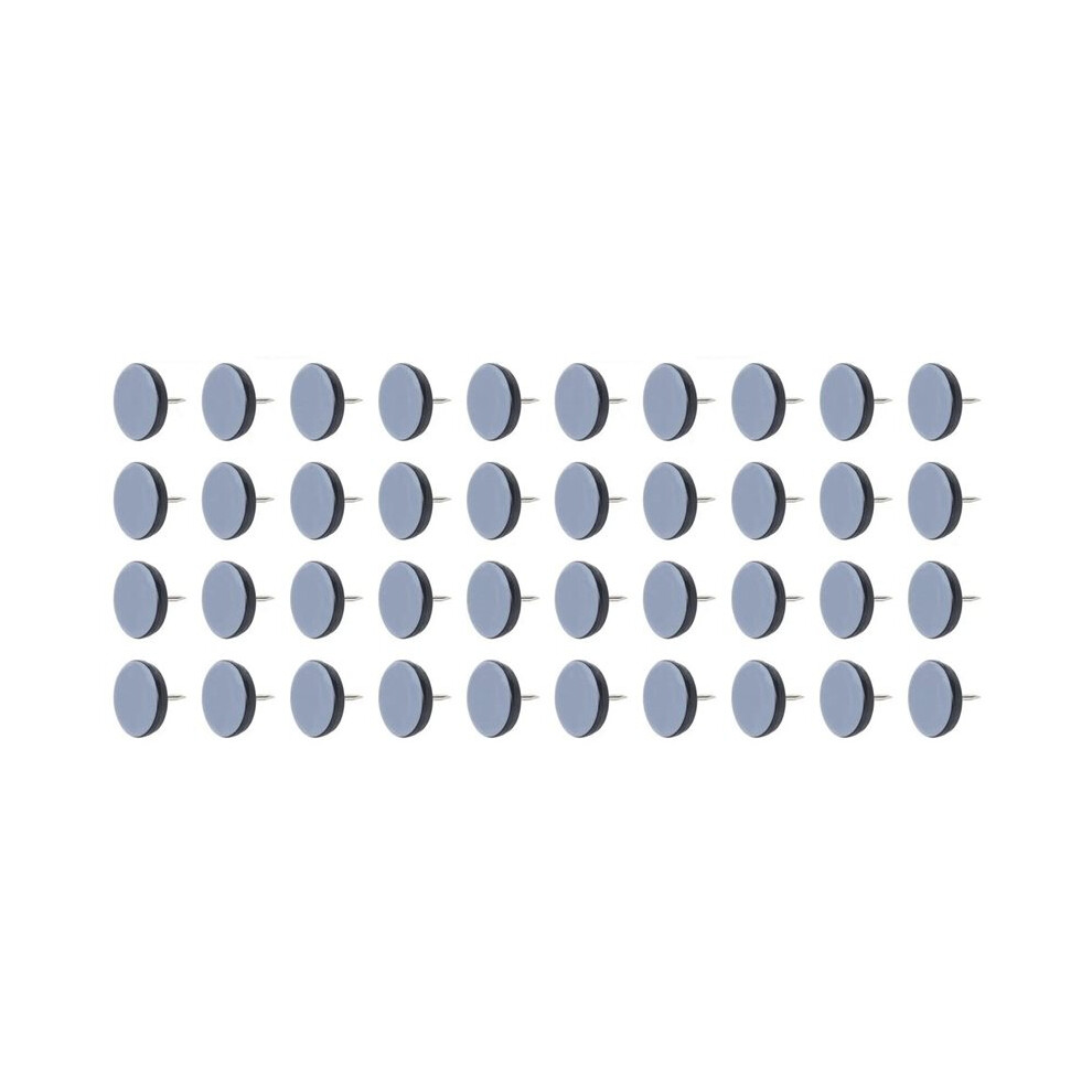40 Pcs Furniture Slider Pads With Nail Feet Furniture Moving Gliders Mover Floor Protector 19Mm 6031817349000
