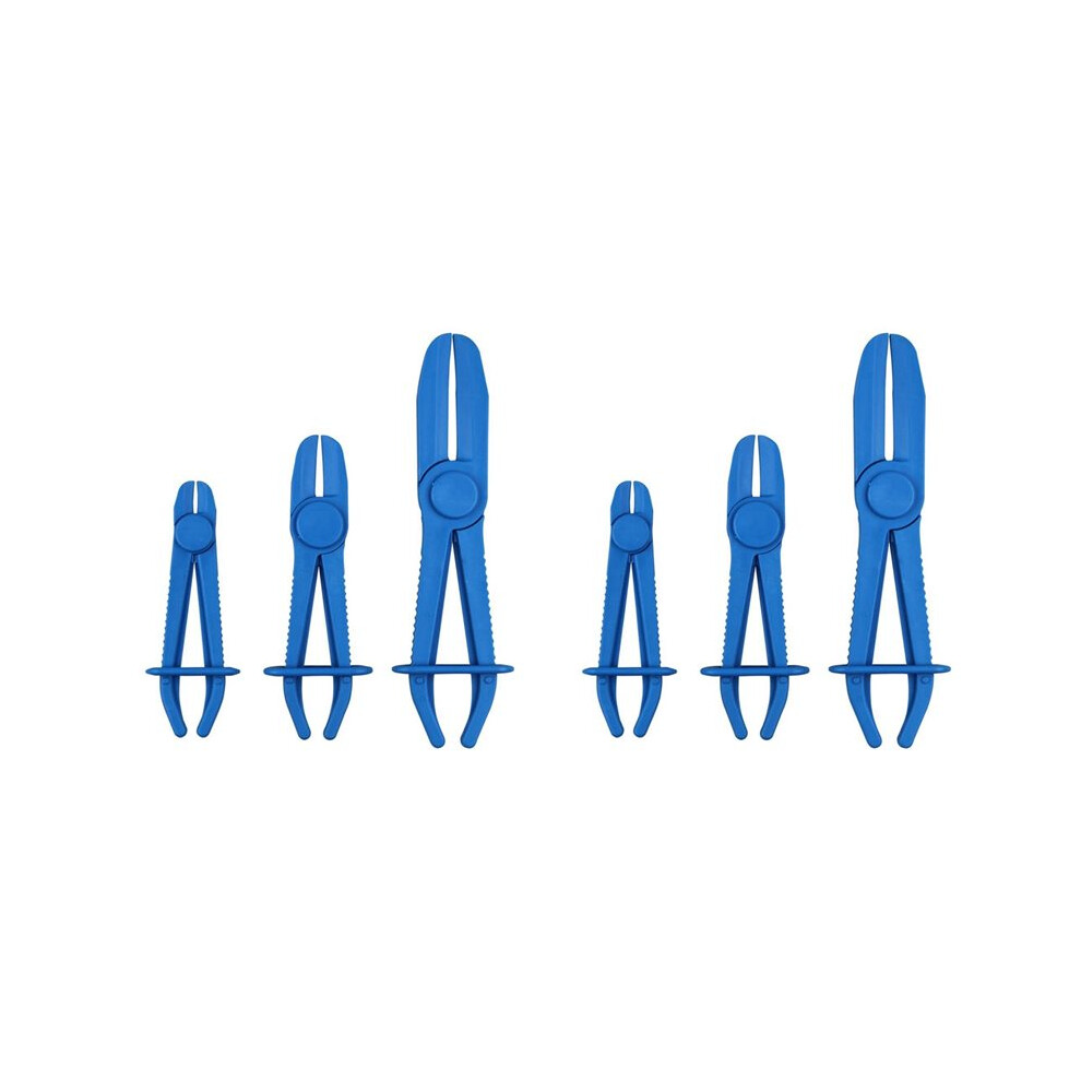 6Pcs Hose Pinch Off Pliers, Clamp Pliers Set For Flexible Hoses, Gas Lines, Radiator, Brake, Coolant 6032664119907