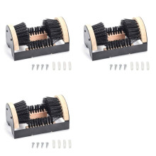 3X Boot Brush Indoor and Outdoor Cleaning Shoe Brushrs All Weather Industrial Shoe Cleaner & Scraper Brush