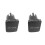 2X 85535-50020 Rear Row Power Socket Cover for   4RUNNER  Alphard Cigarette Lighter Panel Plug Caps 1