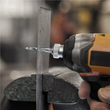 2pcs M4X0.7mm High-Speed Steel 4341 Titanium Plated Composite Tap Drill and Tap Integrated Machine Tap Open