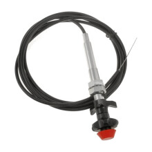 2pcs 10FT Heavy Duty Vernier Locking Throttle Cable 55204 VCGTX10 Truck Equipment