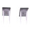 3X Climate Control HVAC A/C TEMP Button Set for  911 997 987 Cayman Boxsters (Pre-Facelift Version) 5