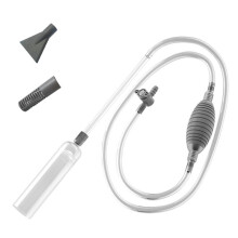 Fish Tank Water Changer Air Pump Handheld Aquarium Gravel Cleaner Vacuum Siphon Pump with Filter Nozzle