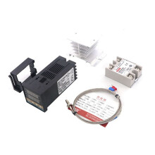 REX-C100 Digitaler Temperaturregler, Thermostatausgang, Max. 40 A, Relais-K-Thermoelementsonde