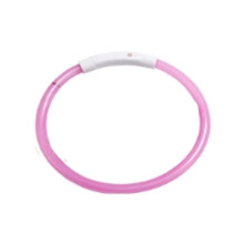 LED Light Dog Collar Detachable Glowing USB Charging Luminous Leash for Pet Dog Products USB Charge Luminous Pet