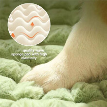 Tapis de Lit pour Chien de Compagnie ProtèGe la Colonne Cervicale Amovible Niche pour Chien Confort IntéRieur Fournitures pour Animaux de Compagnie,