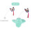 B Rotating Motion Activated Butterfly Funny Toys  Interactive Flutter Bug Automatic Puzzle Toy Cat Toy 1