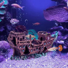 DecoraçõEs de Tanque de Peixes, Ornamento de AquáRio, Caverna de Couro de Peixe Betta, Molde de de Resina, para DecoraçãO de AquáRio