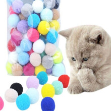 400PCS Interactive Cat Toy Cat Toy Kitten Game Stretchy Toy Fluff Pet Accessories