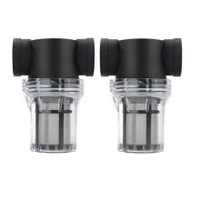 2PCS 1 Inch Garden Watering Irrigation Filter Aquaculture Fish Tank Water Pump Filter Car Washing Water Pipe Strainer