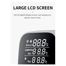 Affichage NuméRique de Haute PréCision Thermostat Intelligent pour Aquarium ÉCran Tactile Prise de Thermostat Domestique Prise UE