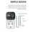 High-Precision Digital Display  Thermostat Fish Tank Touch Screen Home Thermostat Socket EU Plug 7