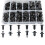240 Pcs Bumper Clips Car Clips Plastic Rivets Fasteners Push Retainer Kit for 1