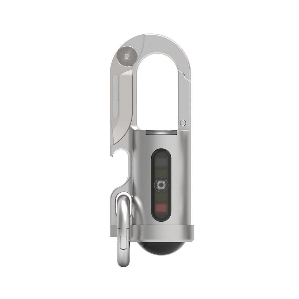 Rechargeable Keychain Flash Edc Keychain Flash Waterproof Compact Pocket Cob For Outdoor Work Light/Gray 6032580413998