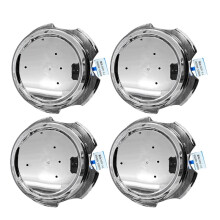 4pcs 42603-60250 Chrome Wheel Center Cap Hub Cover for Land 4700 LC100 FZJ100 UZJ100 1998-2002 4260360250