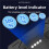 Aluminum Alloy High-Performance EDC Multi-Function Flashlight Portable Dual  4 LED Beads Power Display 6