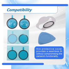 Lens Guard for Theta SC2 / S / V PC Protective Cover Kits Lens Protection Perfect Fit for Cameras