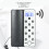 Wireless Intercom Phone 433MHz 1000m Range, Full Duplex, Desktop Mount 4