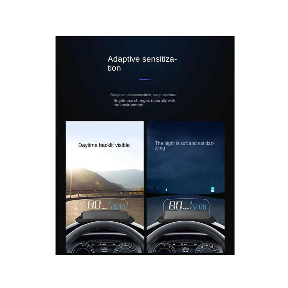 Car Gps - Display Car Universal Speed Hd Suspension Hud Optical Projection H400g Automotive Supplies 6032936289130