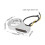Hochhelles Silber 41MM Gabel-LED-Blinker für Motorräder 2