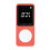 Bluetooth MP3 Player 1.77in LCD, 128GB Max, Red 14