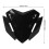 XMAX 125 250 300 Motorcycle Windscreen - Black Windscreen & Air Flow Deflector 2