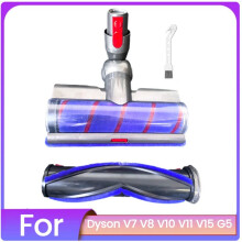 Vacuum Attachments Compatible with V7 V8 V10 V11 V15 Cordless Vacuums Brus with LED Dust Lights for Carpet Floor