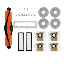 Fit for Robot Vacuum X20 + / X20 Dust Bag Mop Cloth Accessories Main Side Brush Filter Replacement Parts
