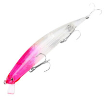 Floating Wobbler Fishing Lure Saltwater Jerkbait 175mm/27g Slow Suspending Lure for Surf Fishing Halibut & Bass B