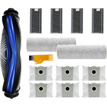 Accessory Set for Deebot T80 Omni, X8 Pro Omni Vacuum Cleaner Main Brush Mop Cleaning Roller Filters Bags