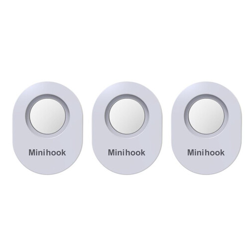 Support Magnétique pour Télécommande de Télévision, Climatiseur, Rangement Mural, 3 Pièces. 1