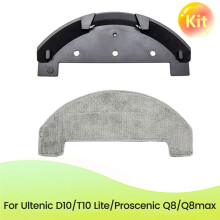 Mop Holder and Mop Cloth for Q8 / Q8 Max / Ultenic D10/T10 Lite Robot Vacuum Cleaner Parts