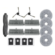 15PCS for X40 Ultra/L40 Ultra Part MOVA P50 Pro Ultra/P10 Pro Ultra Spare Parts Brush Filter Mop Cloth Dust Bag