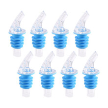 8 Universal Wide-Neck Pouring Spouts Pourers, Suitable for Bars and Home Use,Essential Accessories for Bar Mixing Tools