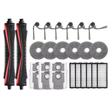26PCS for Saros Z70 / G30 Space Vacuum Cleaner Spare Parts TriCut Brush Side Brush Dust Bag Filters Mop Pad