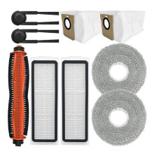 For Mijia M40S / OV31CN Vacuum Parts Accessories Tricut Brush Side Brush HEPA Filter Mop Cloth Dust Bag