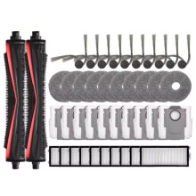 42PCS for Saros Z70 / G30 Space Vacuum Cleaner Spare Parts TriCut Brush Side Brush Dust Bag Filters Mop Pad