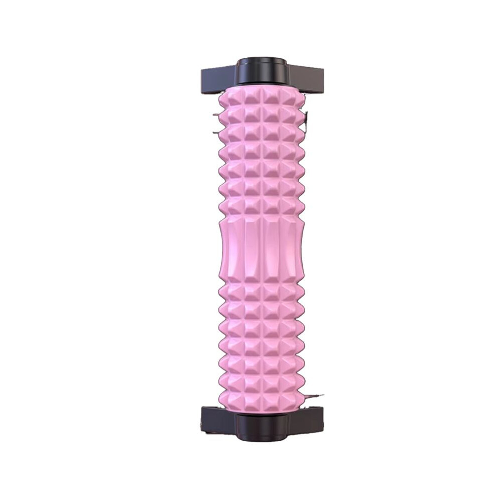 Tlily Eva Yoga Foam Roller With Stand,High Load Bearing,Non-Slip Surface,Muscle Relaxation,Easy To Use For Fitness & Therapy A