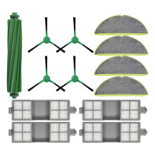 For 205 Combo / 205 Vac Robot Vacuum Cleaner Spare Parts Main Brush Side Brush Filter Mop Cloth