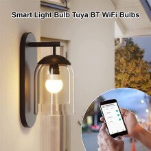 Color Changing Dimmable Smart Light Bulb 9W 800 Lumens RGB E26/E27
