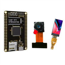 Placa Base STM32H7 + Pantalla de 0,96 Pulgadas + Lente OV7725 Placa de Desarrollo STM32H750VBT6 Placa Base Mínima STM32